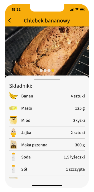 Przepis na zdrowe pieczywo w aplikacji Just Bread