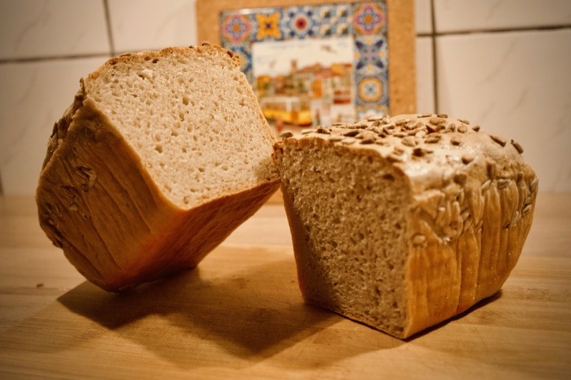 Zdrowy chleb pszenno-żytni